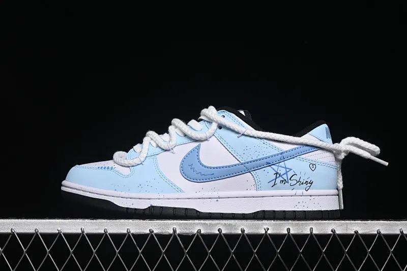 All categories Nk SB Dunk Series Nk SB Dunk Low High-end customized low-top sneakers Nike SB Dunk Low Blue Ocean Strappy low-top casual sneakers DD1503-101